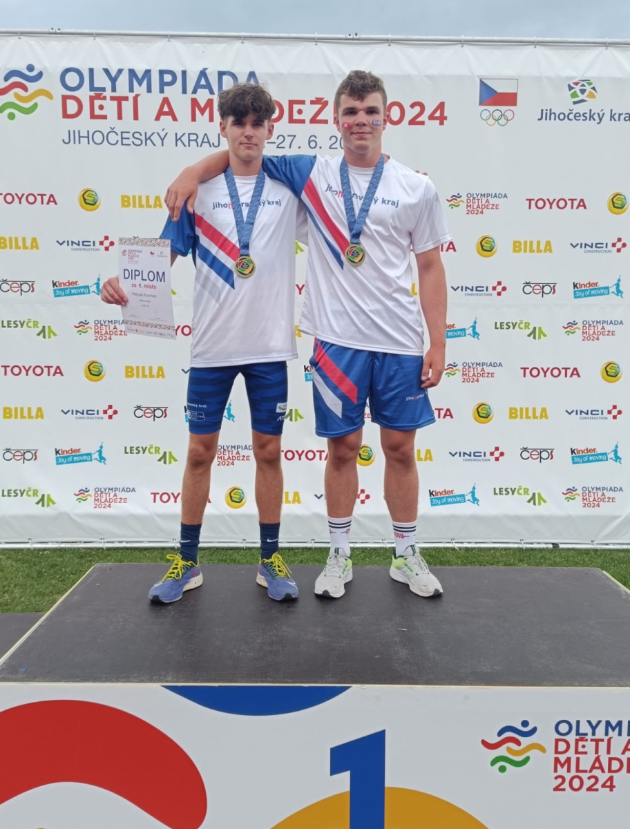 Lukáš Drobilič a Matyáš Kocman na ODM České Budějovice 2024