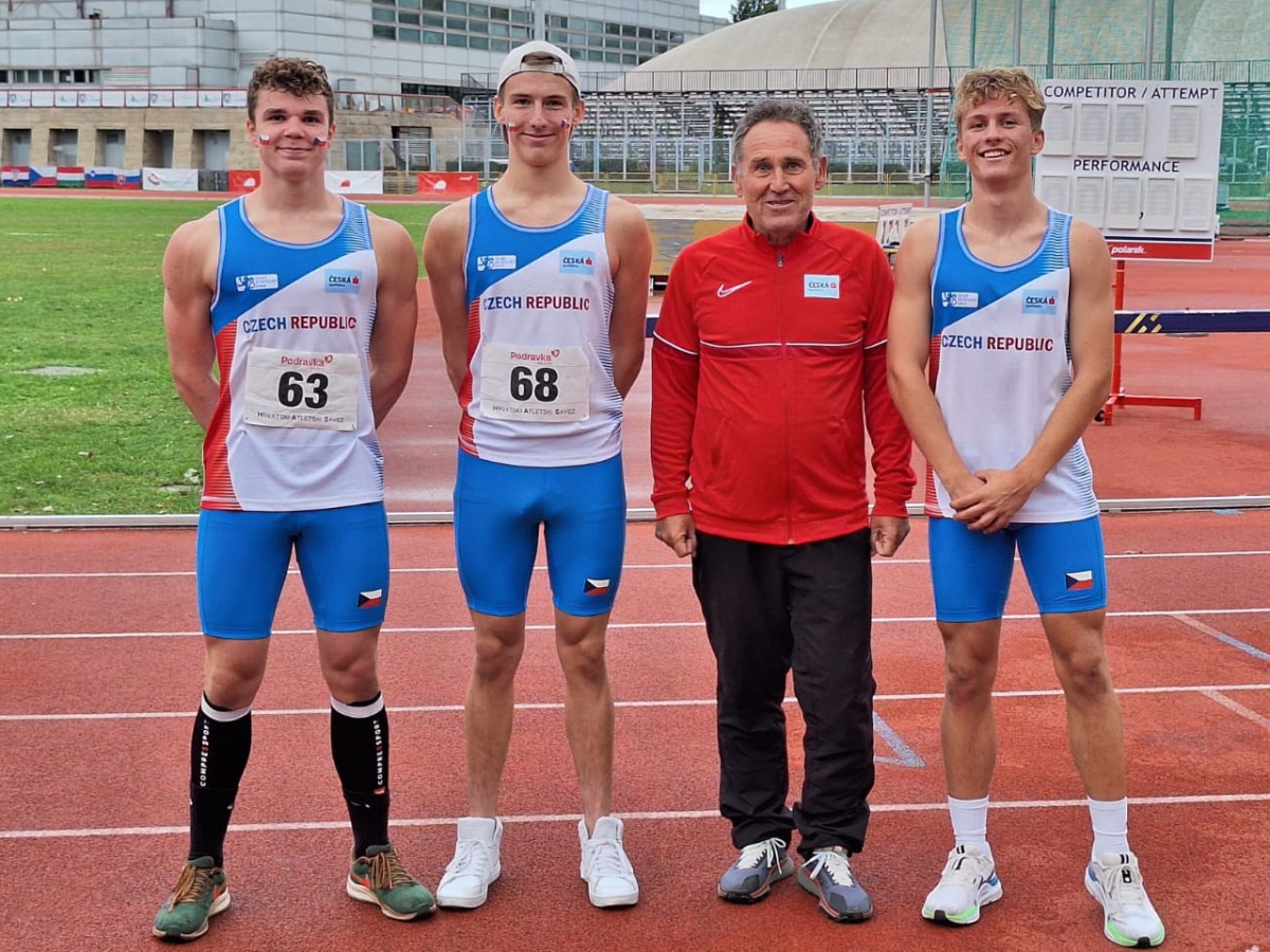 Lukáš Drobilič, Daniel Herman, Zbyněk Chlumecký, Richard Smolík MU Zagreb 28.9.2024