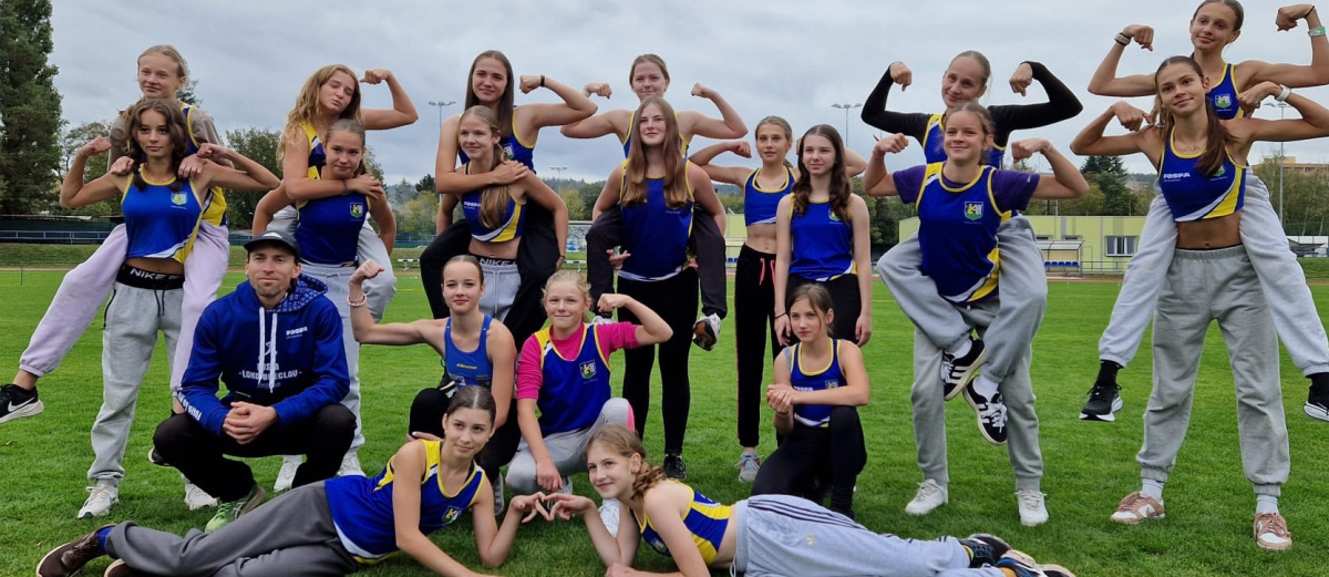 Družstvo mladších žákyň Blansko