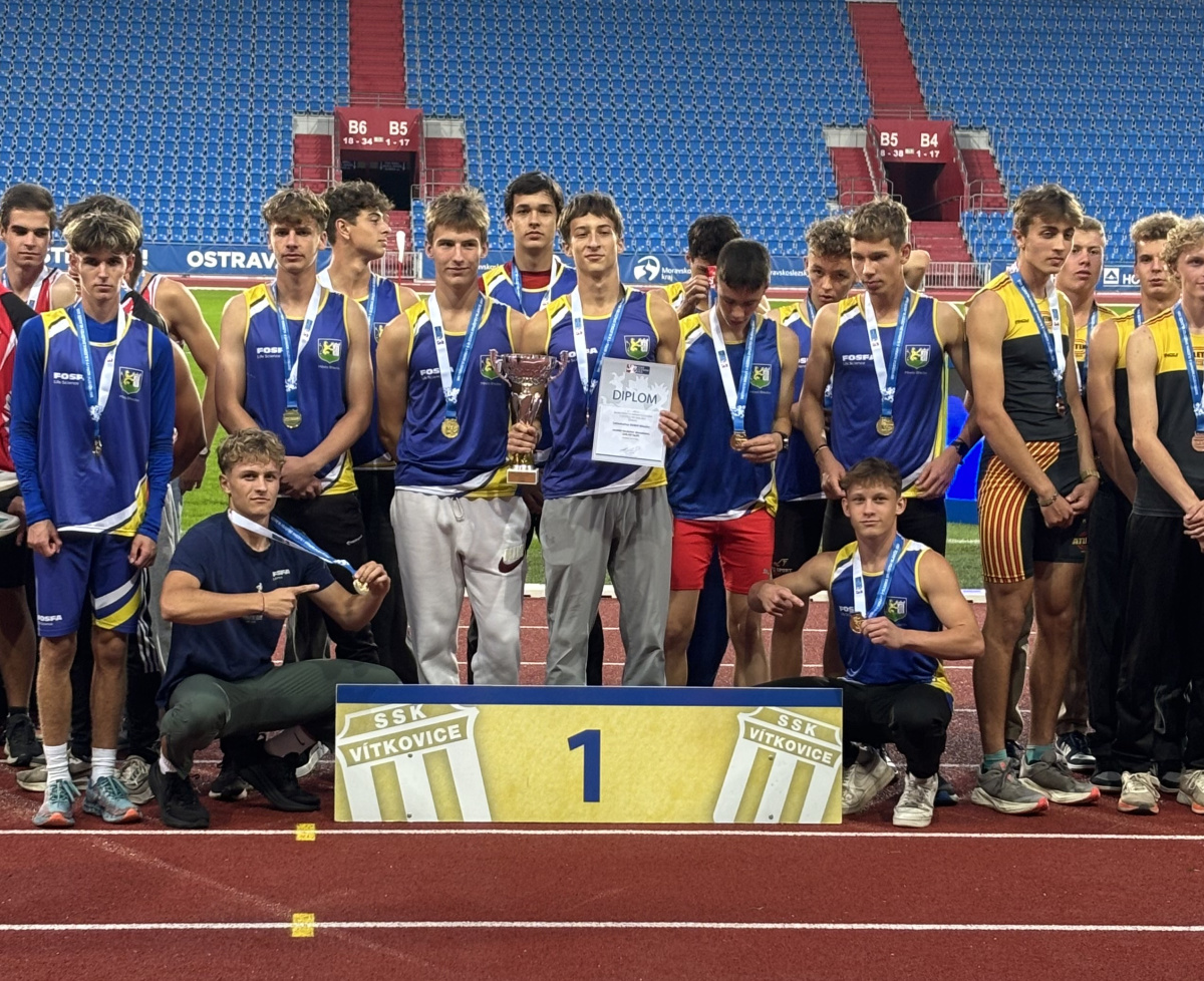 Družstvo dorostenců zlato na MMS  2025