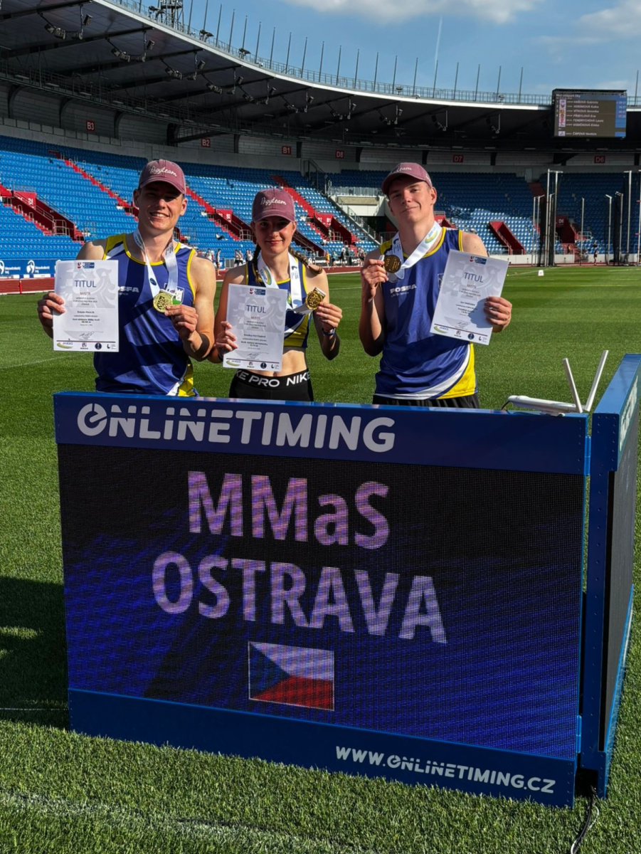 Jan Tančinec, Anežka Fojtíková, Štěpán Paulík MMS Ostrava 23.5.2026
