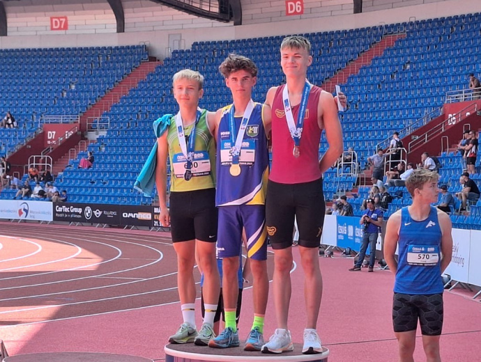 Matyáš Kocman zlato MČR Ostrava