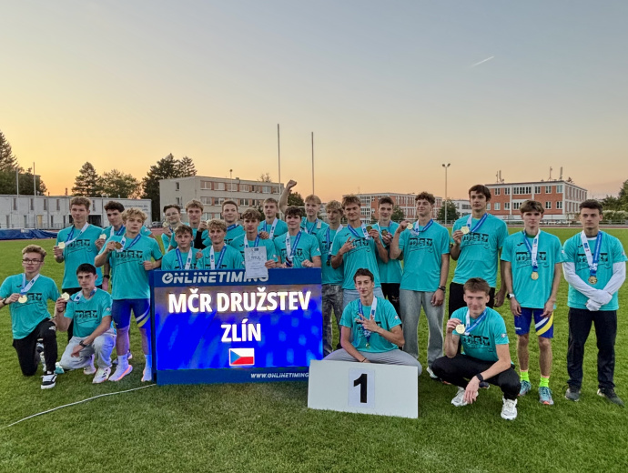 Družstvo dorostenců MČR Zlín 28.9.2025
